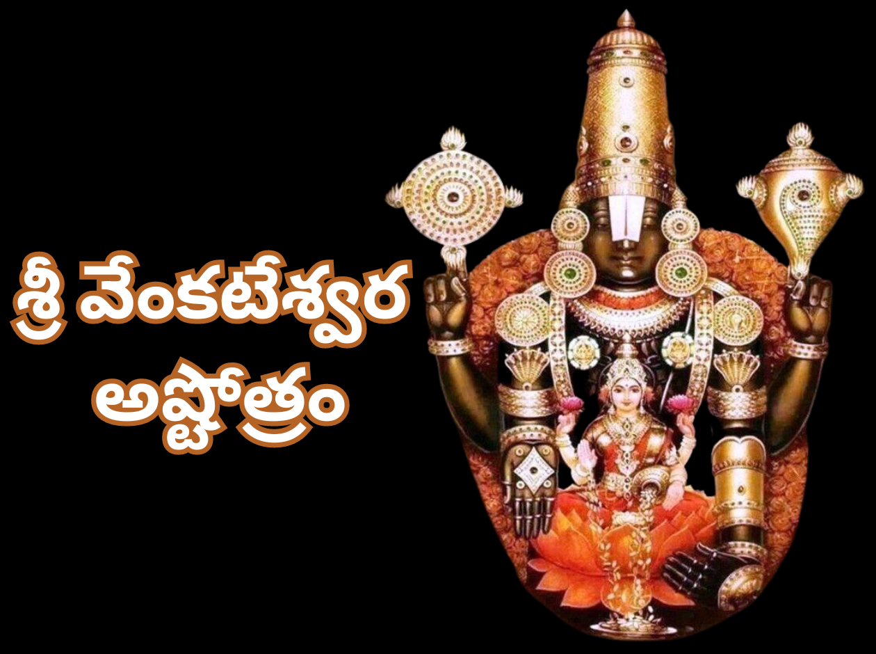 Sri Venkateswara Swamy Ashtothram in Telugu and English